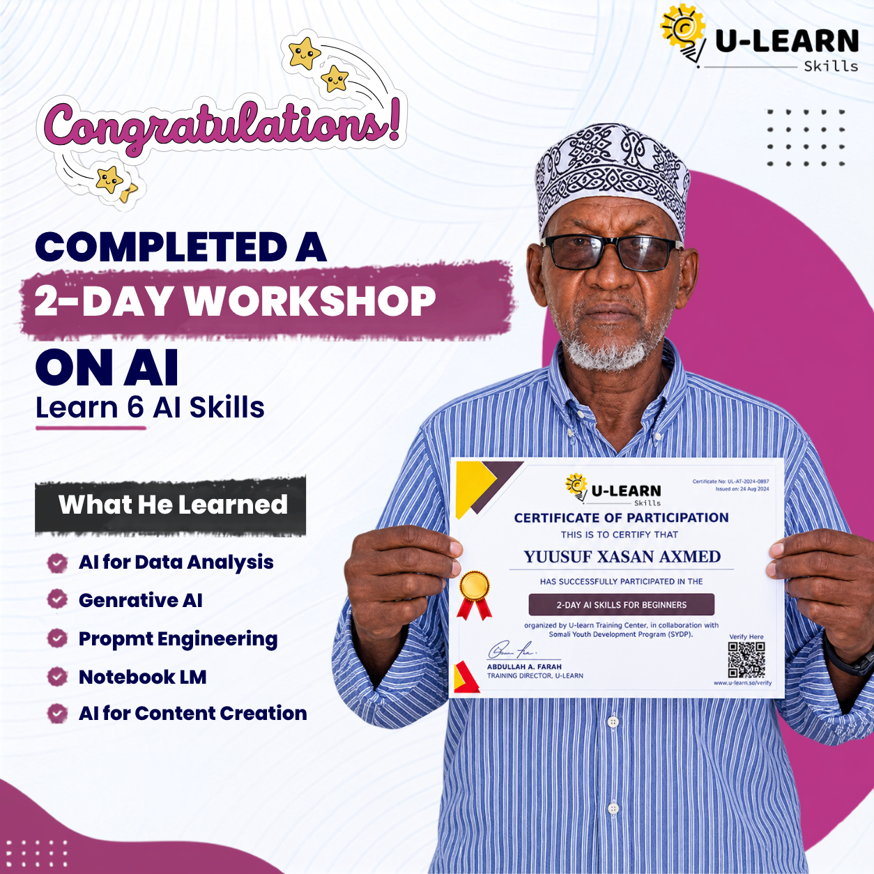 Workshop poster